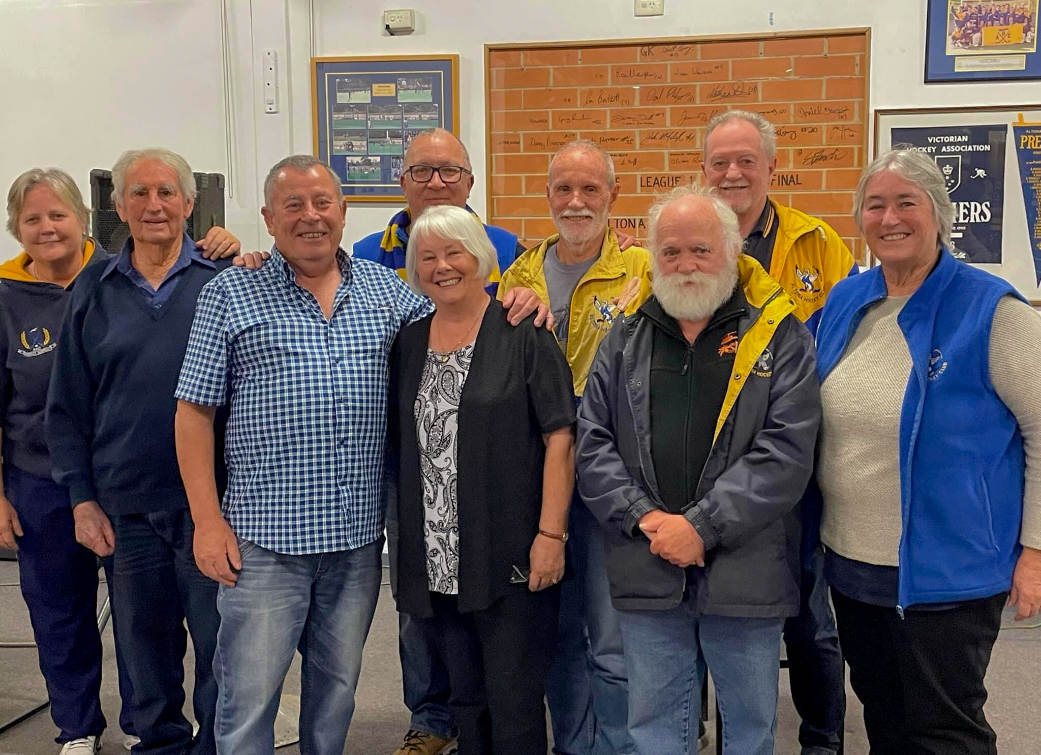 Altona Hockey Club Life Members at the 90th Anniversary Function