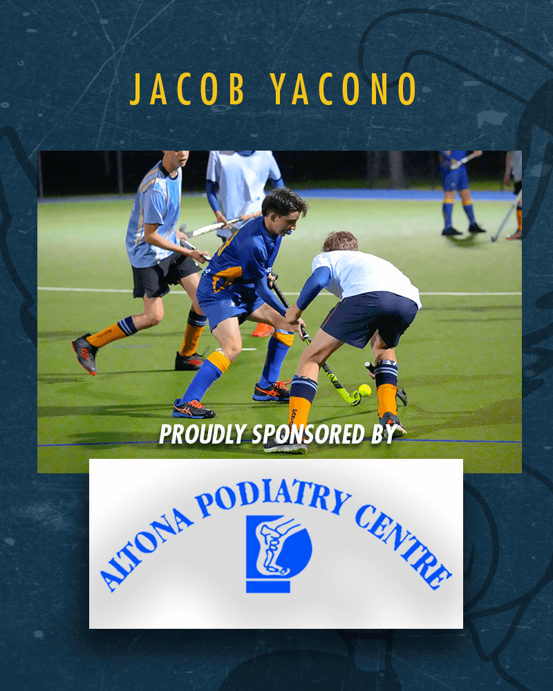 Jacob Yacono - Sponsored by Altona Podiatry Centre