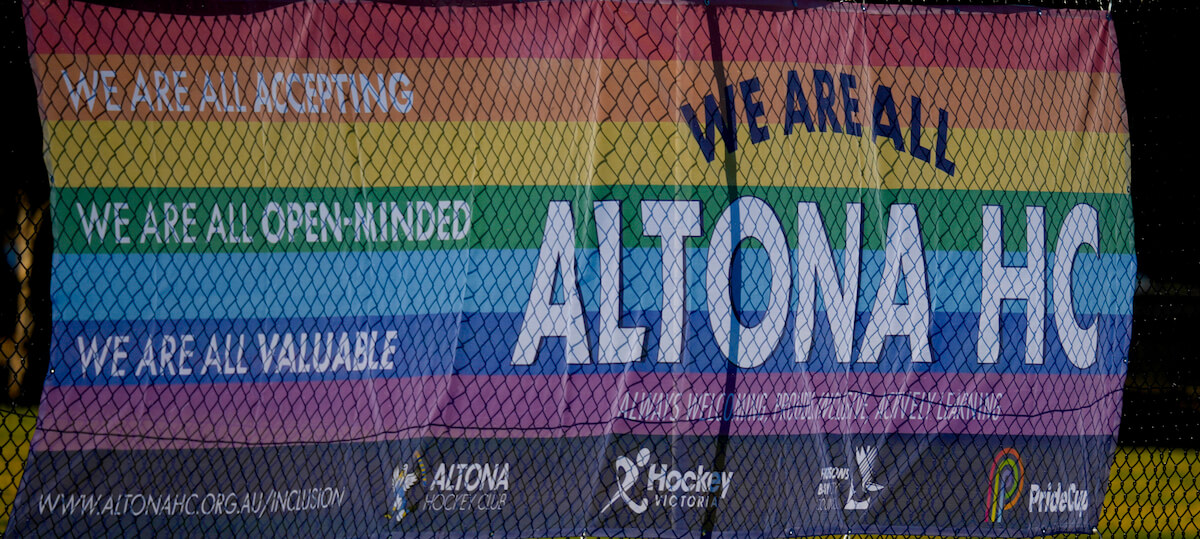 We are all Altona Hockey Club Banner