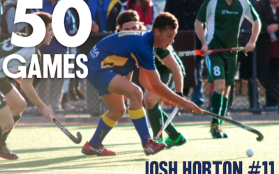 Congratulations Josh Horton 50 Games